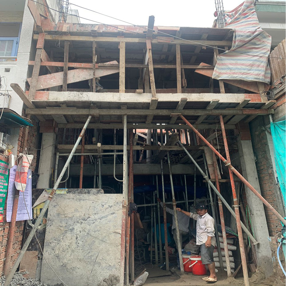 Nhà phố Q.11 dự án OIK do NNHH thi công