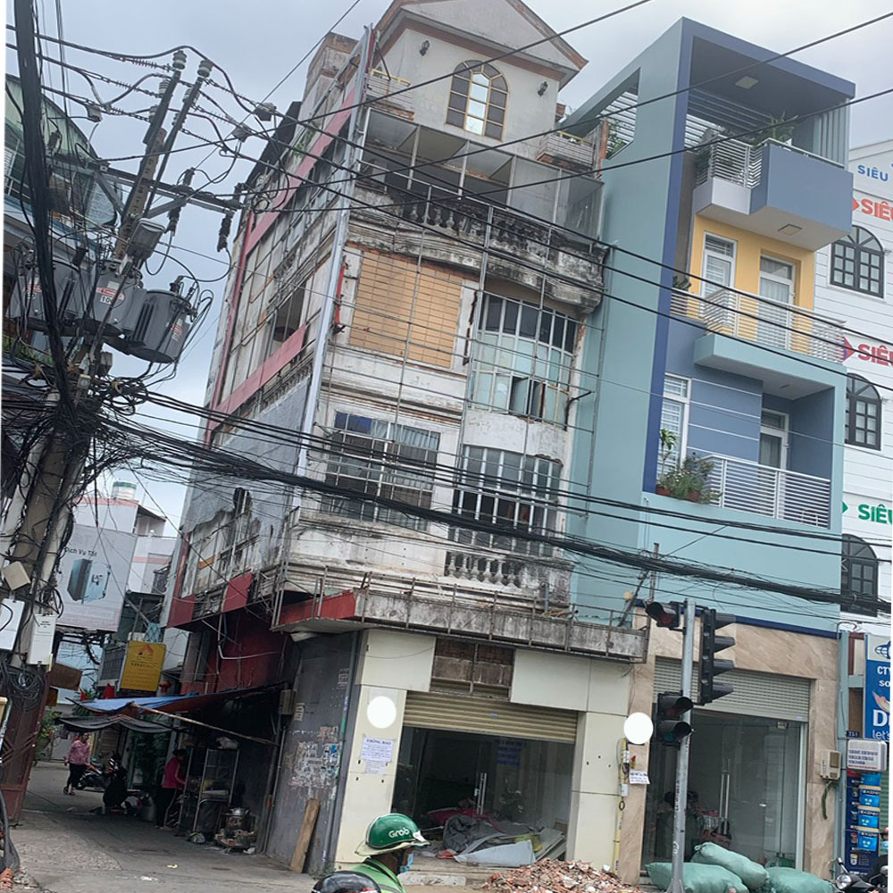 Công trình sửa chữa nhà phố đường Lạc Long Quân do NNHH thi công