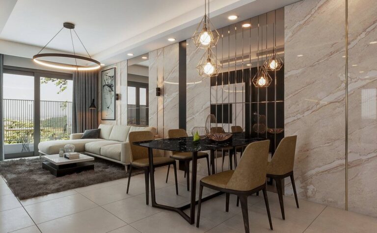 Thiết kế nội thất trọn gói căn hộ hiện đại - Ngôi Nhà Hoàn Hảo
