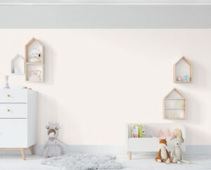 Giấy dán tường cao cấp vân vải phòng khách — đối tác Sàn Gỗ Thiên Ngân